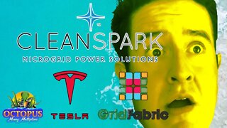 CleanSpark Stock Partners W/ Tesla 😲 GridFabric! Breaking News Costa Rica MicroGrid CLSK TSLA