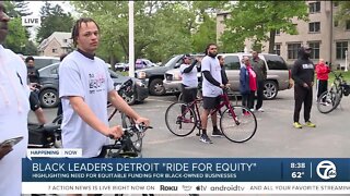 Black Leaders Detroit Ride For Equity