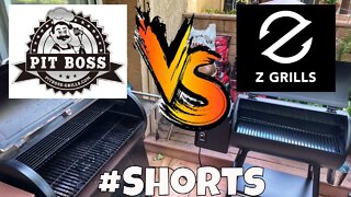Pit Boss Pellet Grill VS. Z Grills Pellet Grill | Comparison Video #Shorts