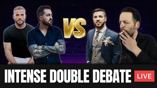 HEATED Double Debate - John Anthony and Me Vs The Crucible