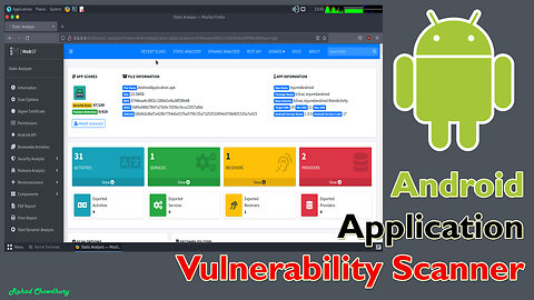 Android Application Vulnerability Scanner