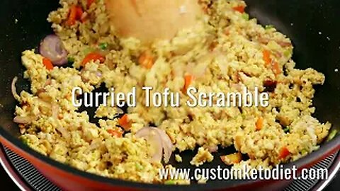 Curried Tofu Scramble.