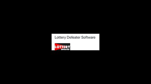 Lottery Defeater Software System