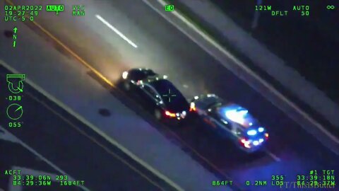 Air Unit’s Team Up with Georgia State Patrol to Catch Wanted Suspect