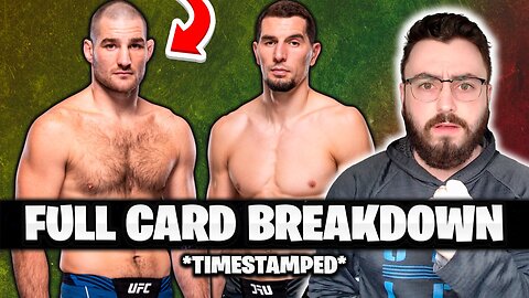 Full Card Predictions - UFC Vegas 76: Strickland vs Magomedov | Breakdowns & Best Betting Tips