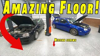 How To Garage Floor Coating ~ Start to Finish in ONE DAY!