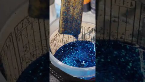 Mixing Glitter Flake Clear Coat!