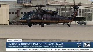 Inside a Border Patrol Black Hawk