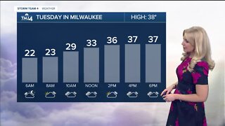 Tuesday to see highs in the upper 30s