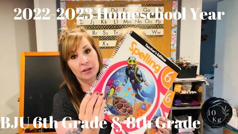 2022-2023 Homeschool Curriculum for 6th & 8th Grade | BJU Press | Math u See | Mom of 10