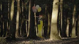 TERRIFYING CLOWN HAUNTS US IN THE WOODS AT NIGHT!!!