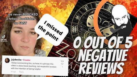 NEGATIVE book REVIEWS / booktok drama