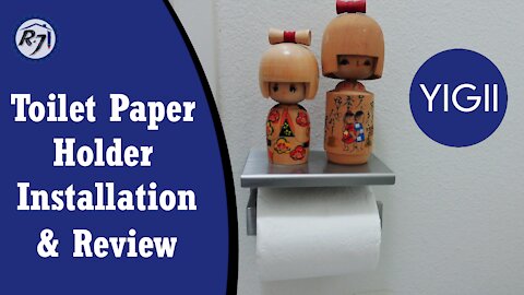 Toilet Paper Holder Installation and Review