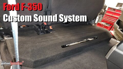 Builds: 2018 Ford F-350 custom sound system | AnthonyJ350