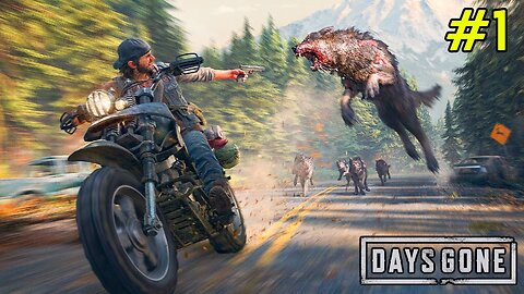 The Best Zombie Game - Days Gone Gameplay #1