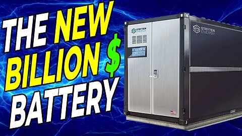 YOU’LL NOT BELIEVE THIS MULTI BILLION NEW BATTERY TECHNOLOGY