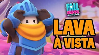 Fall Guys ao vivo - Lava à vista