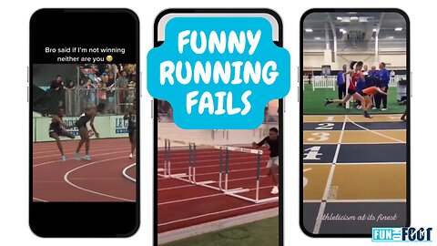 Funny Running Fails TikTok Compilation #1 - Fun On Foot