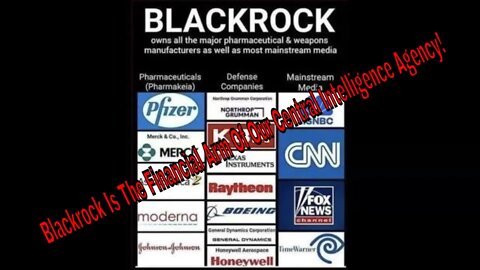 Blackrock Owns The Majority Of All These Companies And Single Family Homes In U.S.!