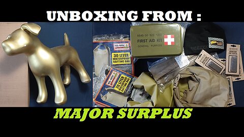 UNBOXING 167: Major Surplus and Survival. Bags, First Aid Kits, Magnesium Fire Starters, more !