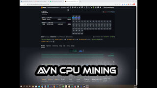 Avian AVN CPU Mining HiveOS Zpool SRBminer Setup Crypto