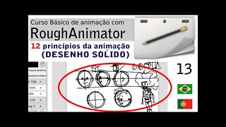 Princípios da animação - 08 (Desenho sólido) - RoughAnimator 13