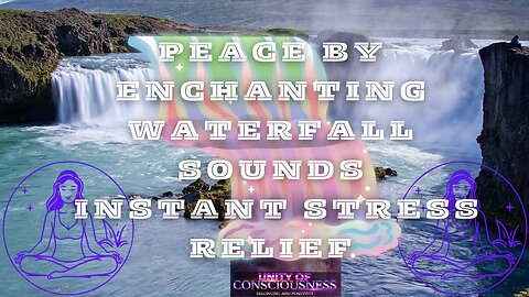 Brilliant Waterfall Sounds: Peace by Enchanting Waterfall Sounds | Instant Stress Relief #waterfall