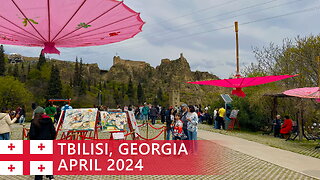 Tbilisi Walks: Sakura Blossom in the National Botanical Garden