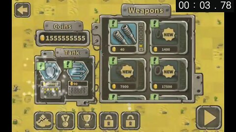 Awesome Tanks - Buying Weapons Speeedrun! (1:04.30)