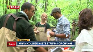 Students from Pakistan, Dominican Republic come to Hiram College to study water quality