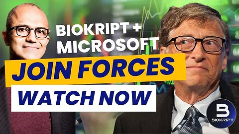 Best crypto projects 2023. Biokript and Microsoft join forces!