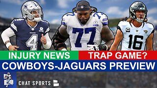 Cowboys vs. Jaguars Preview, Latest Injury News, Tyron Smith Playing + Prediction