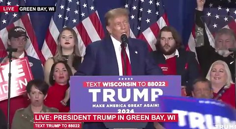 Trump Rally in Wisconsin: President Trump Speaks in in Green Bay, WI (April 2)