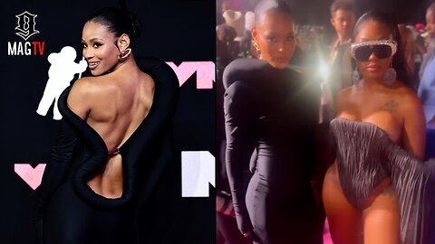 Pretty Vee's Star Studded Pink Carpet Appearance At The 2023 VMA's Was Lit! 📸