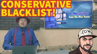 Tom Vasel's Threat To BLACKLIST Conservative Game Designer EXPOSED