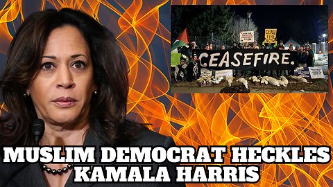 Kamala Harris Heckled at Holiday Party Over Support for Israel