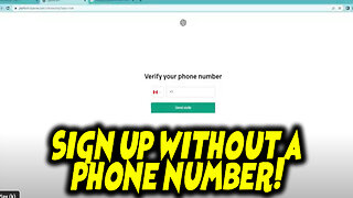 How to Signup Chatgpt Without Phone Number