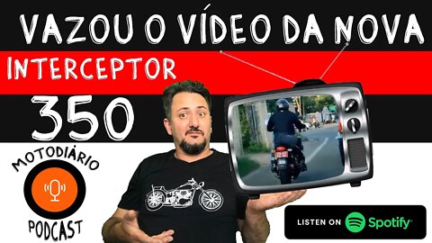 Vazou o vídeo da Nova Royal Enfield INTERCEPTOR 350