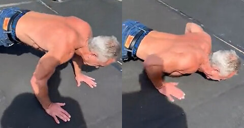 RFK Jr. Posts Push-Up Video After Viral Bench Press: 'Getting in Shape for My Debates'