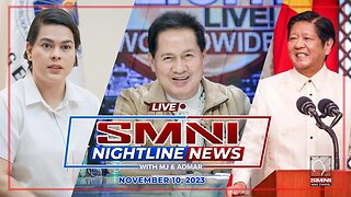 LIVE: SMNI Nightline News with Admar Vilando and MJ Mondejar | November 10, 2023