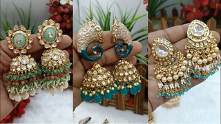 Beautiful Artificial Earrings Designs for wedding!! Trendy A