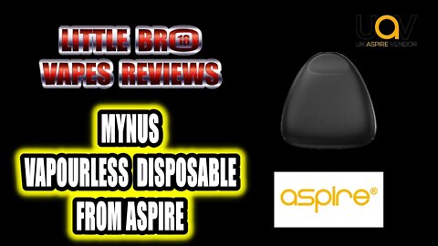 MYNUS DISPOSABLE VAPOURLESS POD FROM ASPIRE