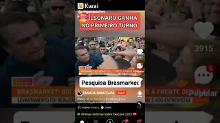 Bolsonaro vencerá Lula no primeiro turno aponta pesquisa Brasmarket