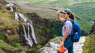 Hiking to Glymur Waterfall | Iceland Ring Road Trip (Day 1)