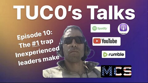 TUC0's Talks Episode 10: #1 Trap for Inexperienced Leaders