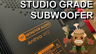 Monitor Audio Anthra W12 Subwoofer with Custom EQ - #cybermonday special video !!