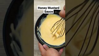 5 Minute Honey Mustard Sauce with only 5 ingredients