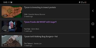 TYSON FOODS: (YOU WILL EAT ZE BUGS)