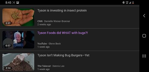 TYSON FOODS: (YOU WILL EAT ZE BUGS)