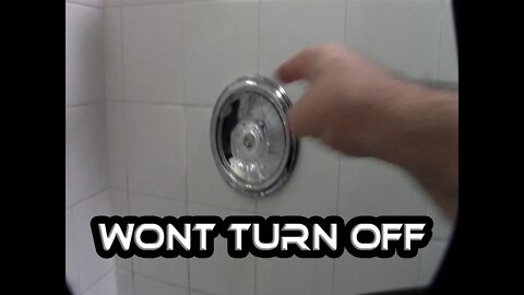 Moen Shower Faucet Will Not Turn Off Repair